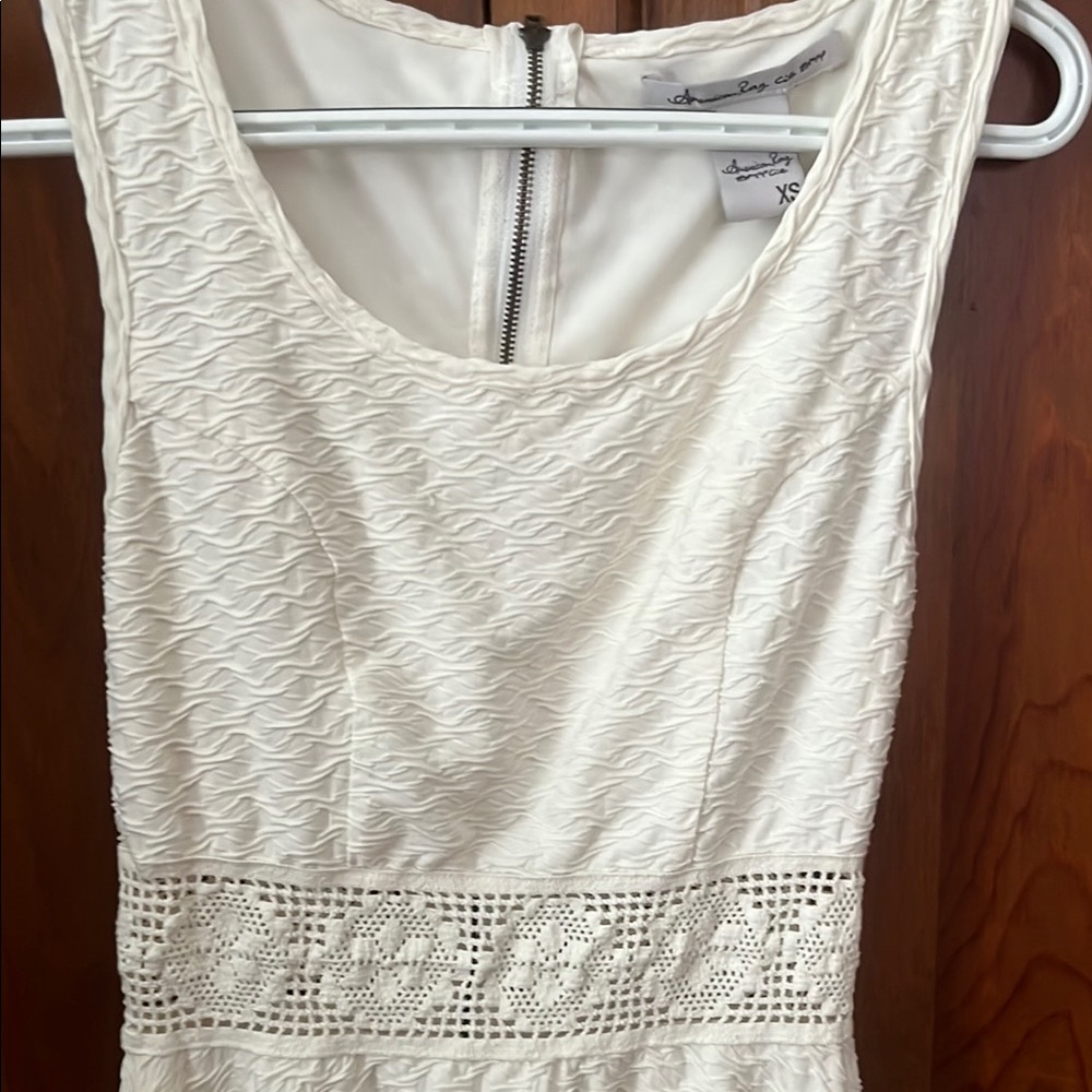 American Rag Cream Textured Dress